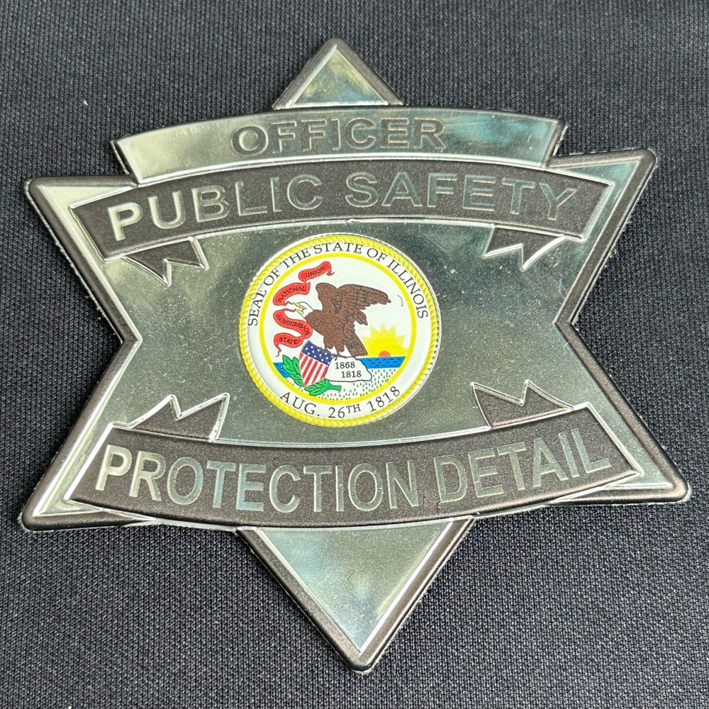 Public Safety Officer velcro flex badge